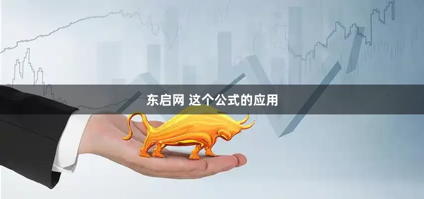东启网 这个公式的应用