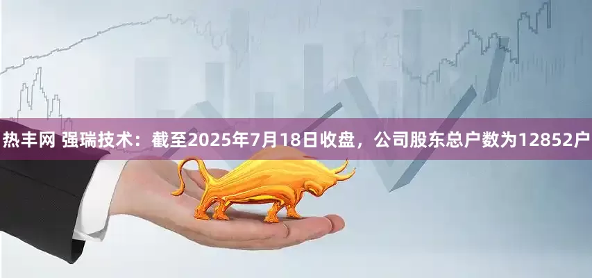 热丰网 强瑞技术：截至2025年7月18日收盘，公司股东总户数为12852户